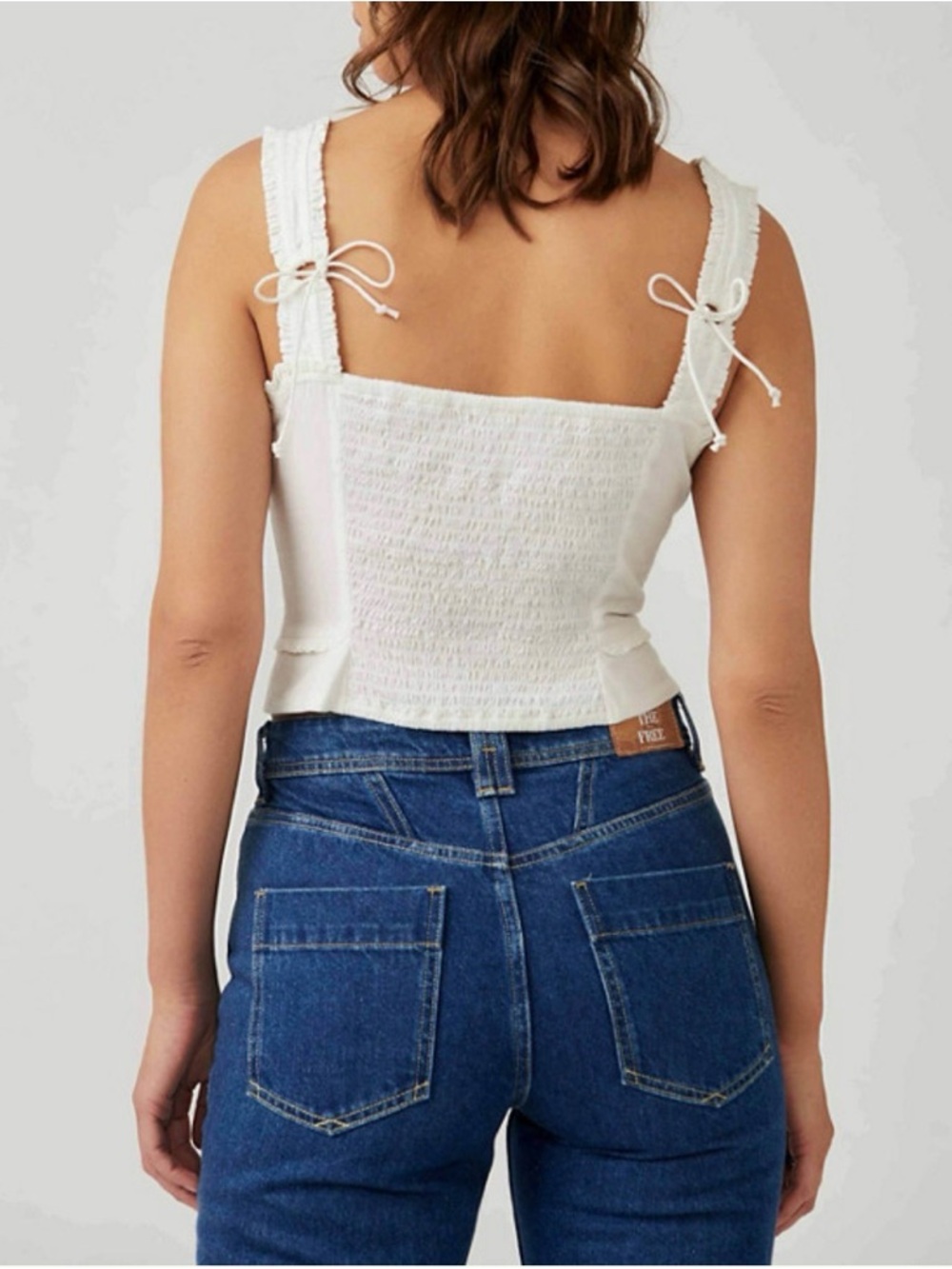 Free People Kerry Embroidered Tank. Size XS - Picture 2 of 8